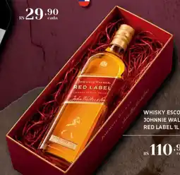 Empório Bahamas Whisky escocês johnnie walker red label oferta