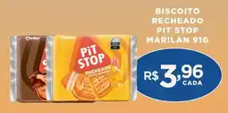 Empório Bahamas Biscoito recheado pit stop marilan oferta