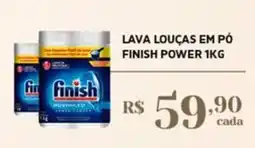 Empório Bahamas lava louças em pó finish power 1kg oferta