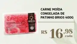 Empório Bahamas Carne moída congelada de patinho brios oferta