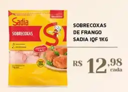 Empório Bahamas Sobrecoxas de frango sadia iqf oferta