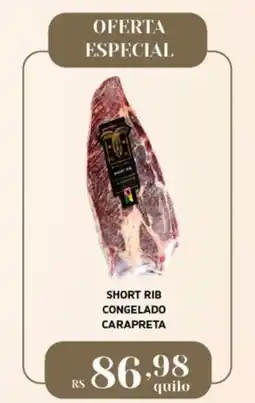 Empório Bahamas Short rib congelado carapreta oferta