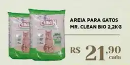 Empório Bahamas Areia para gatos mr. clean bio oferta