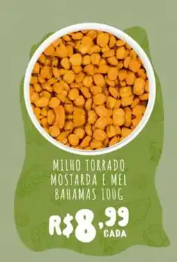 Empório Bahamas milho torrado mostarda e mel bahamas oferta