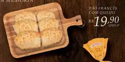 Empório Bahamas Pão francês com queijo oferta