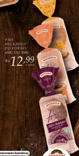 Empório Bahamas Pão wickbold do forno oferta