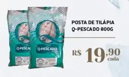Empório Bahamas Posta de tilápia q-pescado oferta