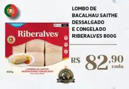 Empório Bahamas Lombo de bacalhau saithe oferta