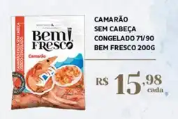 Empório Bahamas Camarão sem cabeça oferta