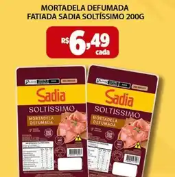 Empório Bahamas Mortadela defumada fatiada sadia soltíssimo oferta