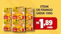 Empório Bahamas Steak de frango sadia oferta