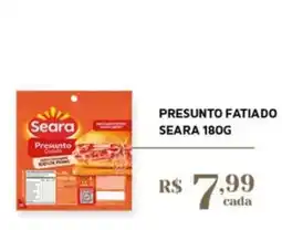 Empório Bahamas Presunto fatiado seara oferta