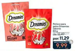 Coop Petisco para gatos Dreamies sabores oferta