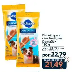 Coop Biscoito para cães Pedigree Dentastix oferta