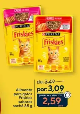Coop Alimento para gatos Friskies sabores sachê oferta