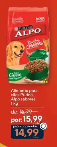 Coop Alimento para cães Purina Alpo sabores Alpo sabor carne com vegetais oferta