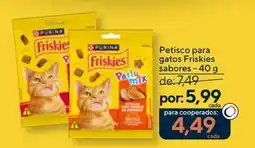 Coop Petisco para gatos Friskies sabores oferta