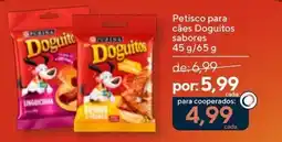 Coop Petisco para cães Doguitos sabores oferta