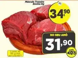 Amarelinha Supermercados Músculo Traseiro Bovino Kg oferta