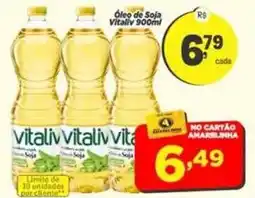 Amarelinha Supermercados Óleo de Soja Vitaliv oferta