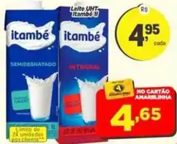 Amarelinha Supermercados Leite UHT itambé oferta