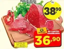 Amarelinha Supermercados Ponta De Alcatra Bovina Kg oferta