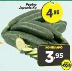 Amarelinha Supermercados Pepino Japonês oferta
