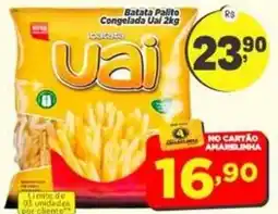 Amarelinha Supermercados Batata Palito Congelada Uai oferta