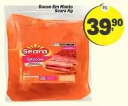 Amarelinha Supermercados Bacon Em Manta Seara Kg oferta