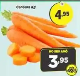 Amarelinha Supermercados Cenoura Kg oferta