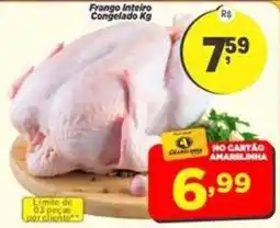 Amarelinha Supermercados Frango Inteiro Congelado Kg oferta