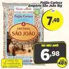 Amarelinha Supermercados Feijão carioca empório são joão oferta