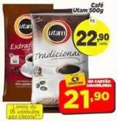 Amarelinha Supermercados Café utam oferta
