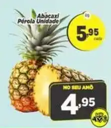 Amarelinha Supermercados Abacaxi Pérola Unidade oferta
