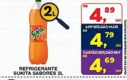 Roldão Refrigerante sukita sabores 2l oferta
