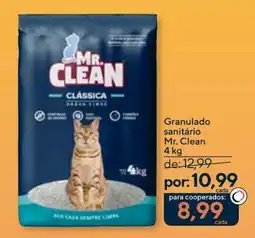 Coop Granulado sanitário Mr. Clean oferta