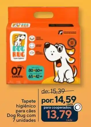Tapete higiênico para cães Dog Rug com 7 unidades