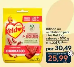 Coop Bifinho ou minifinho para cães keldog sabores oferta