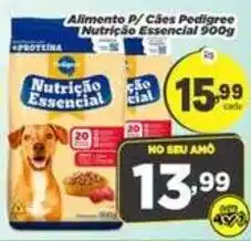 Amarelinha Supermercados Alimento p/ Cães Pedigree Nutrição Essencial oferta