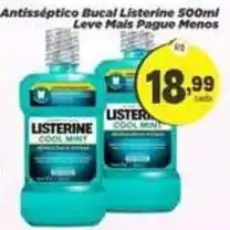 Amarelinha Supermercados Antisséptico bucal listerine cool mint oferta