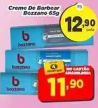 Amarelinha Supermercados Creme de barbear bozzano oferta