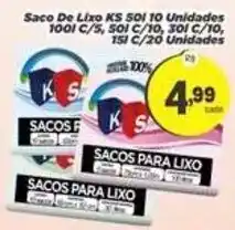 Amarelinha Supermercados sacos para lixo oferta