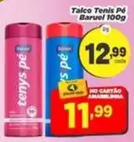 Amarelinha Supermercados Talco Tenis Pé Baruel oferta