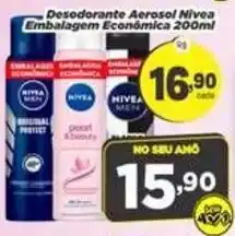 Amarelinha Supermercados Desodorante Aerosol Nivea Embalagem Econômica oferta