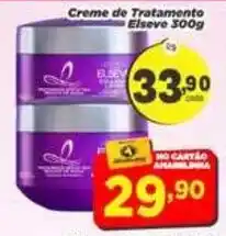 Amarelinha Supermercados Creme de tratamento elseve oferta