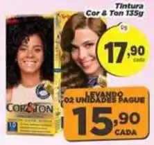 Amarelinha Supermercados Tintura cor e ton oferta