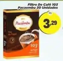 Amarelinha Supermercados Filtro de café 103 pacaembu oferta