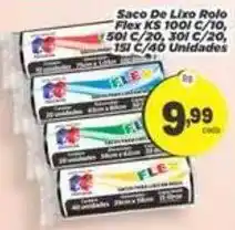Amarelinha Supermercados Saco De Lixo Rolo Flex oferta