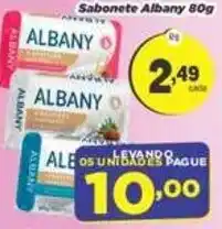 Amarelinha Supermercados Sabonete albany oferta