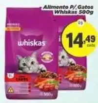 Amarelinha Supermercados Alimento P/ Gatos Whiskas oferta